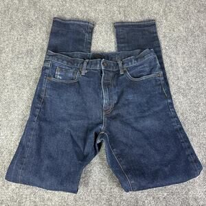 uniqlo dark denim jeans